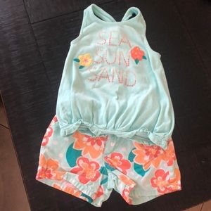 2 piece gymboree outfit for girls.